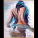 Dessin de peinture à l'huile numérique bricolage colorant abstrait peint à la main à la main coloriage de décompression peinture à l'huile 9272 haut de gamme 50 couleurs de couleur 30 * 40cm tableau de peinture de couleur + pigment de surbrillance +