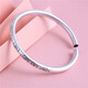Caox Ancient Method Sild Silver 999 STERLING Silver Bracelet Femme's Palace Bracelet Xiangyun Birthday Retro Style Bracelet Silver Bijoux 32G Modèle d'ouverture 693