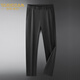 TARIDEAN high-end ice silk casual pants for men's summer thin 2025 new loose straight business suit pants breathable blue 5009 40