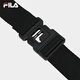 Fila [Black Warrior] Fila Crossbody Bag Sac masculin 2025 AUTOMNE NOUVELLE VIEUX FLOORS LETUILLE LECTURE EAU-REPELLANTE SAGLE SPILERY SLIPERY en noir - BK XS