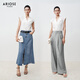 Ainos Essi [gleiches Modell in Einkaufszentrum] 2025 Sommer Neues Produkt Pima Cotton White Shirt Französisches Hemd Top Frauen 40525070 White M.