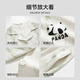 
Cat men women's pajamas women's pure cotton 2025 new cardigan lapel long sleeve trousers suit striped sweet style home clothing