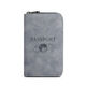 
New Global Multifunctional Travel Anti-theft RFID Document Storage Passport Ticket Protection Case Wallet Portable for Outdoor Nordic Brown Upgrade One Thick Anti-Brush RFID Anti-magnetic