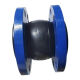 Brida de goma blanda de la bomba de agua de la bomba de agua amortiguador amortiguador de amortiguadores La garganta puede doblarse y expandir la conexión suave de la junta 9766 1.5 pulgadas = DN40 (tipo 9766)