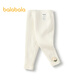 Balabala baby trousers plus velvet leggings for girls baby pants autumn and winter warm 2025 versatile 209425108001