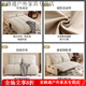 Yingtang Electric Sofa Bed Cream Style Smart Electric Sofa Bed Folding Dual-Purpose Internet Popular Models Without Storage - Genuine Leather Latex Model Outer Diameter 1.83 Meters With Headboard and Footrest
