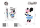 Other homes, stubborn micro-small building blocks, creative toys, 13601-13604 cartoon Mickey Mouse building blocks, 13606 panda big characters party, 13606 panda big characters