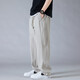 
Foss Phil pants men's summer and autumn style trendy mesh breathable versatile quick-drying straight sport ice silk casual pants CJ-6636 military green M