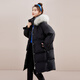 Flying in the snow Cheng Yi recommends the new autumn and winter fox large fur collar versatile warm fashion versatile windproof multi-color down jacket