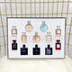 D&FQ version sample perfume gift box gift set for women, eau de toilette, Chinese Valentine's Day gift for girlfriend, best friend, wife, Xiaoxiang twelve-piece gift box set