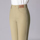 
9227 White jeans wash straight-leg casual middle-aged women's cotton middle-aged and young fashionable simple women's pants black 29