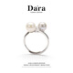 Dara Akoya seawater pearl ring, high-end seawater hemp open ring, a Chinese Valentine's Day gift for my wife
