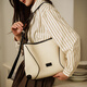 OMTO [same style of Wang Churan] Oatmeal soft hobo bag high-end communication crossbody bag large capacity Tote birthday gift