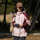 吉普（JEEP）情侣冲锋衣女秋冬季户外三合一薄款运动防风登山服夹克外套男 中国红1 1818 男款 两件套 2XL  男款 (135-150斤)