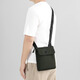 Armani (Armani) Axe New Product Men's Men's One-Crossbody Bag Gift Men Men XM000591 AF12099 UB001 Dark Green