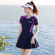 
You swimsuit women's 2025 new Korean version slightly fat belly slimming swimming conservative MM meat cover swimsuit summer 14106 white 3XL Recommended 140-155Jin [Jin equals 0.5 kg])
