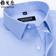 Yager Flaggschiff offizielles Geschäft für Kurzärärmel-Shirt für Herren Hemd Pure Cotton Business Casual Professional Anzug Anti-
