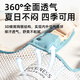WCZ Japanese baby toddler to walk, prevent falling and prevent traction rope for one year old children assisted walking, simple four-season model_hidden blue_all-code