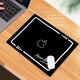 Cen Mi Computer Logo Maus-Pad Apple Logo Retter Xiaomi Huawei Marke kleines Tischpad reines Bild DC-738 Apple Logo Schwarz 260x210mm