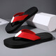 Tongs Sandales de plage extérieure d'été masculines 2025 Nouvelle marque de mode Anti-glipt haut de gamme Pantoufles de pipage haut de gamme Men's Gray 42