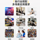 SINORISE walkie-talkie small mini-ear-hanging intercom hotel KTV indoor wireless Bluetooth intercom beauty salon hotel restaurant outdoor service industry general SR610 flagship version 10 sets