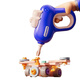 Shantou Lincun Toolbox Children's Toys Screw-Pressing and Screw Assembly Boy Disassembly and Assembly Baby Repair Electric Drill Cross-border Toys Charging Version 160pcs Hippo Pink Screw Toolbox +