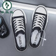 Pecker toile Chaussures masculines Chaussures en tissu respirant Chaussures masculines Sports et chaussures de planche décontractées Stude