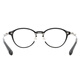 Cuatro nueve 999.9 Gafas Marco Classic Miopía óptica Marco de gafas NPM-136 9902 Negro/plata