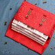 
Red envelope wedding special extra large gift gold bag creative million yuan personality wedding fabric wedding supplies money bag profit seal Xiangyun copper heart knot (5 pieces of bundle money cover) enter 3524