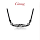 GsunG Platinum Nine Eyes Dzi Bead Pendant for Men PT950 Pure Platinum Pendant Fashion Neck Accessory for Your Boyfriend on Chinese Valentine's Day Priced by Gram Contact Before Buying