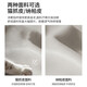 Mumian's new minimalist cat claw leather sofa living room small apartment piano keys straight sofa SF-A80 2.1 meters white