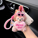 
Yusenyi is suitable for Audi a4l key cover q5l car a6l/a3/q3/a5/q2l/a7l/q7/a8tt women's q4 genuine leather Audi B style strawberry sweater Meimei