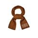 
UGG Autumn New Women's Fashion, Casual Warm and Comfortable LOGO Solid Color Coarse Rib Shawl Scarf 102787 DEC Dirk Brown