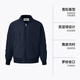 CHINISM CHChichen Basic Bomber Jacket Men's Autumn and Winter Thickened Cotton Clothes American Retro Couple Cotton Clothes Navy L