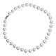 Ni Ni's same classic white Australian white pearl necklace high-end light luxury sweater 12mm pearls/about 50cm