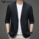 FALAMONE Armani Casual Suit Men's Spring and Autumn Thin Casual Men's Single Jacket Suit Light Green M 170