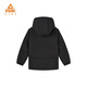PEAK children's cotton clothing 2025 new winter thick cotton clothing fashionable boys and girls big children's clothing solid color versatile and warm