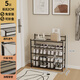 Wojia (WOJIA) folding shoe rack at the door, multi-layer household shoes, installation-free entry into the dormitory rental room, large-capacity shoe cabinet