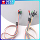 DZYJ power on button chassis desktop computer host switch cable restart cable POWER key RESET connection jumper 0.65 meter computer boot restart cable double light single switch No Specifications