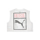 
Puma (PUMA) ROSE joint brand retro breathable basketball style short sleeveless T-shirt women's sports top 633804 Warm white-77 M (160/84A)