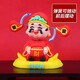 Shaking head God of Wealth car ornaments car decoration office work station creative three-dimensional ornaments home wealth-attracting artifact 1 pack wishful ornaments - free stickers