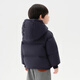 Ma Latin (M.Latin)/Children's Clothing Children's Down Jacket Winter New Girl Snowman Texture Short Down Jacket Navy 100
