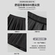 Free style Mao Ni skirt women's new autumn 2025 high-waisted hip-covering A-line umbrella skirt mid-length versatile pleated skirt