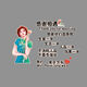 Internet celebrity barber shop wall decoration hanging painting hairdressing atmosphere layout background image poster poster beauty salon 15870 woman cherv board 10mm picture color Medium