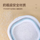 Thickened foldable washbasin kitten and puppy bath basin portable large and small plastic bath basin pet supplies foldable washbasin - light blue - large - 1 piece