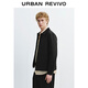 UR2025 new autumn men's simple casual commuter style button jacket UMB150003 black XL