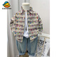 G.duck boys' shirt jacket spring and autumn 2025 new fashionable Korean style children's spring clothes boys fashionable middle-aged children picture cartoon shirt 90 recommended height around 80cm
