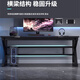 Yuanbinwei computer table desktop e-sports table and chair set combination table office home table study table study desk writing table K-shaped carbon fiber black 120*60 promotional model