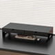 Zhuobo monitor elevated computer stand computer desktop storage rack with drawer storage rack CJ08 black metal 60cm