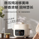 SUPOR electric stew pot, water-proof stew pot, stew pot, bird's nest stew pot, baby porridge, 4.5L electric stew pot, household upper steaming and lower stew micro-pressure electric stew pot DZ25YC891